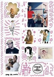 * CDM Sticker Sheets - order this product when adding stickers to a zine order so you don't pay any extra for shipping! *